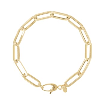 ALBERTO MILANI – MILLENIA 14K Yellow Gold Polished Paperclip Link Bracelet