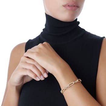 ALBERTO MILANI – MILLENIA 14K Yellow Gold Polished Paperclip Link Bracelet