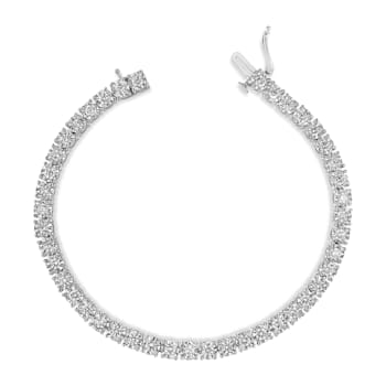 Sterling Silver 3.0 Cttw Diamond Tennis Bracelet (I-J, I3) - 7.25"