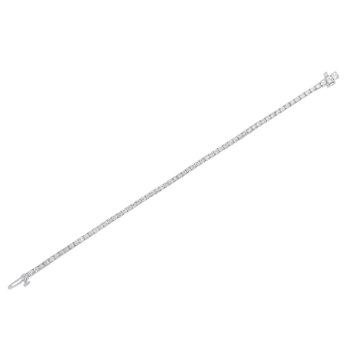 IGI Certified 7.0 Cttw Diamond 14K White Gold Classic 7” Tennis Bracelet
(H-I Color, I1-I2 Clarity)