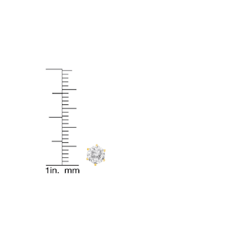 18K Yellow Gold 1-1/2ctw Round Brilliant-Cut Near Colorless Diamond
Classic Stud Earrings