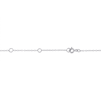 Sterling Silver Treated Diamond By Yard Necklace (3/4 cttw, Blue Color,
I2-I3 Clarity)