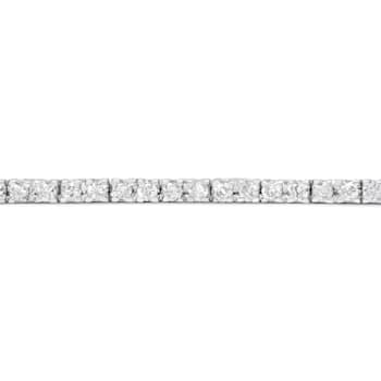 10K White Gold 2.0ctw Round Classic Lab Grown Diamond Tennis Bracelet