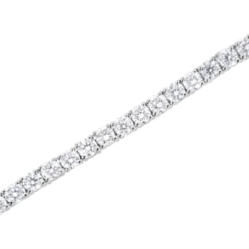 14K White Gold 3ctw 4-Prong Set Lab Grown Brilliant Round Cut Diamond
7" Tennis Bracelet