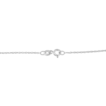 0.25ctw Diamond Infinity Sterling Silver Necklace