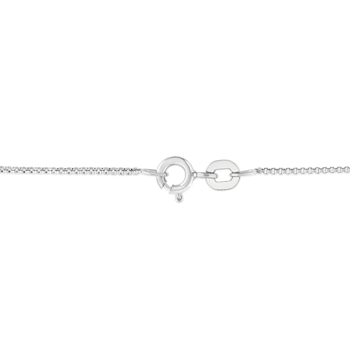 Sterling Silver 1/5ctw Green Diamond Solitaire 18" Pendant w\chain
(Green Color, I1-I2 Clarity)