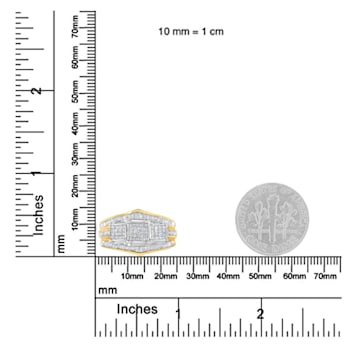 10K Two-Toned Gold Diamond Ring (1 cttw, H-I Color, SI1-SI2 Clarity)