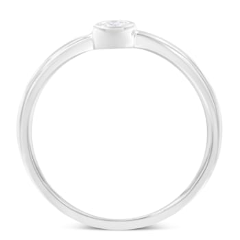 0.05ctw Diamond Accent Sterling Silver Ring