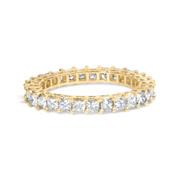 14K Yellow Gold 2.00ctw Shared Prong Set Princess Cut Diamond Eternity
Band Ring