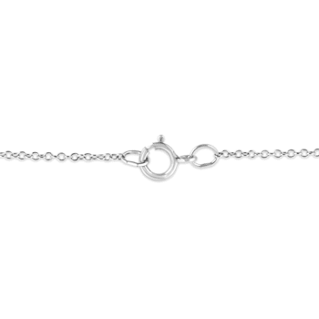 .925 Sterling Silver Prong-Set Diamond Accent Cross 18" Pendant
Necklace (I-J Color, I1-I2 Clarity)