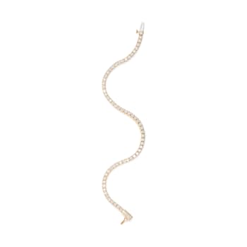 14K Yellow Gold 6.0 Cttw Classic 4 Prong Set Round Brilliant Cut Diamond
Tennis Bracelet
