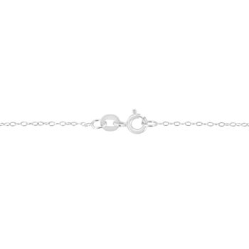10K White Gold AGS Certified 1/5ctw Diamond Solitaire 16-18"
Necklace (H-I Color, SI1-SI2 Clarity)