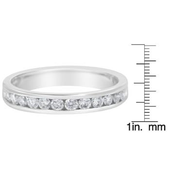 0.50ctw Diamond 14K White Gold Band
