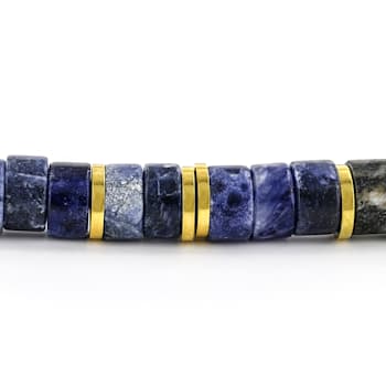 Stainless Steel and Sapphire Stone Bracelet