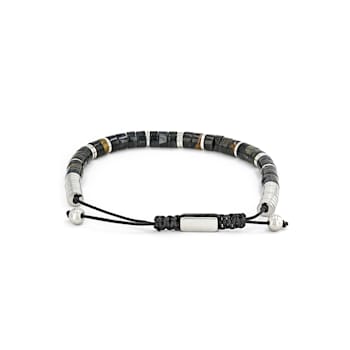 Stainless Steel and Emperor Stone Bracelet