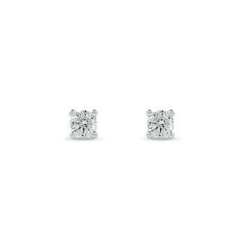 1/5ct TDW Diamond Stud Earrings in 10k White Gold