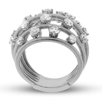 Diamond 14KT White Gold Ring 1.56ctw