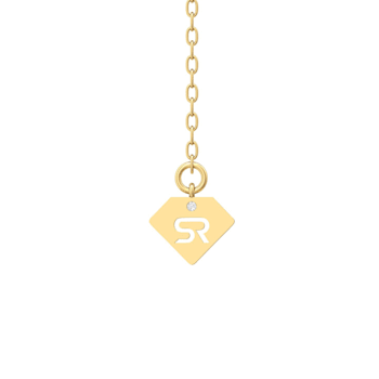 14K Yellow Gold 3 Row Layered Lab Grown Diamond by the Yard 16 Inch
Necklace With 2 Inch Extender