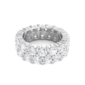 2 Row Lab Grown Diamond Eternity Band