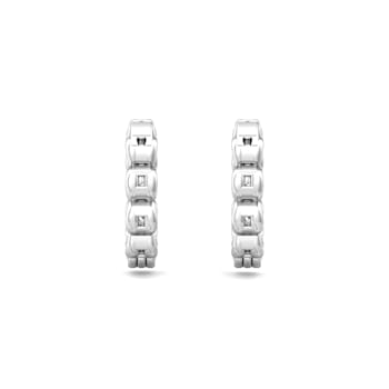 Lab Grown Diamond Classic Hoop Earrings 3.15ctw