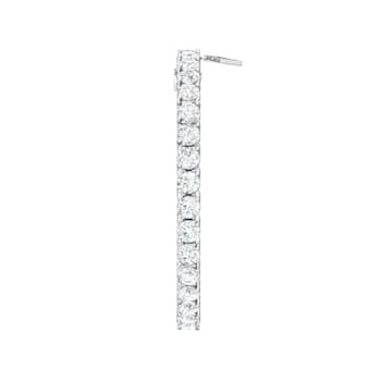 18K White Gold Lab Grown Diamond Tennis Bracelet