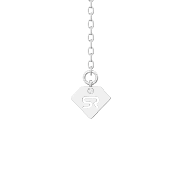 14K White Gold 9 Stone Lab Grown Diamond by the Yard 16 Inch Station
Necklace With 2 Inch Extender