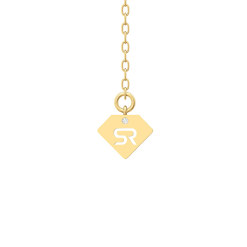 14K Yellow Gold Lab Grown Diamond by the Yard 17 Inch Necklace With 2
Inch Extender
