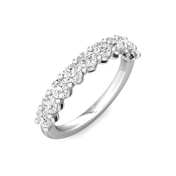 Lab Grown Diamond 9 Stone Shared Prong Band