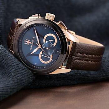 Maserati Dress style watch with leather band