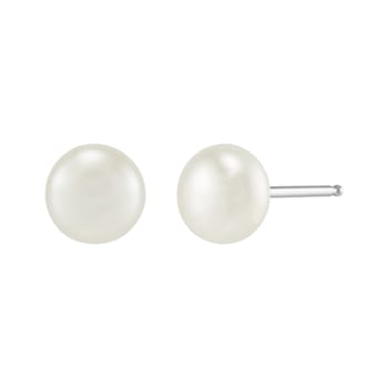 Sterling Silver Fresh Water Pearl Pendant,Bracelet and Earrings Set