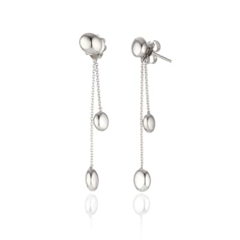 18K Armillas Acqua Earrings in white gold