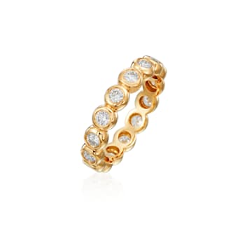 Gumuchian 18kt Yellow Gold and Diamond Bezel Set Moonlight Ring