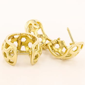 Gumuchian 18kt Gold B Collection Hug Earrings