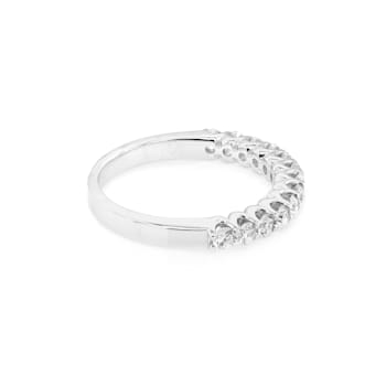 0.70 Ctw Lab Grown White Diamond Ring in 14K WG