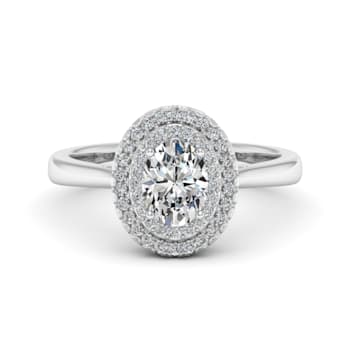 1.13 d.e.w cts Bella Moi Heather Moissanite Ring