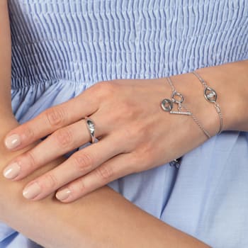 MFY x Anika Sterling Silver with 1/6 Cttw Lab-Grown Diamond Bracelet