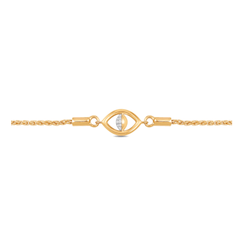 MFY x Anika Yellow Gold over Sterling Silver with 1/3 cttw Lab-Grown
Diamond Bracelet