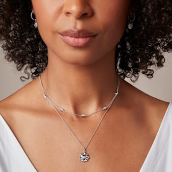 MFY x Anika Sterling Silver with 1/4 cttw Lab-Grown Diamond Necklace