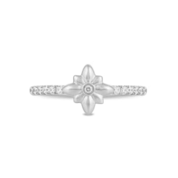MFY x Anika Sterling Silver with 1/6 cttw Lab-Grown Diamond Ring