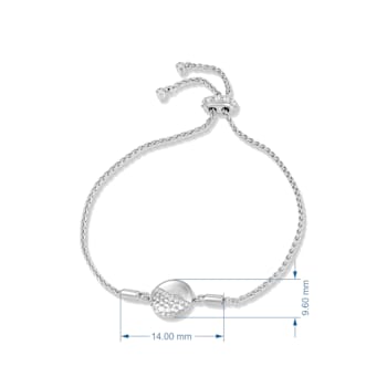 MFY x Anika Sterling Silver with 3/8 cttw Lab-Grown Diamond Bracelet