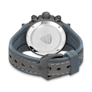 Fashion watch with Black silicone strap