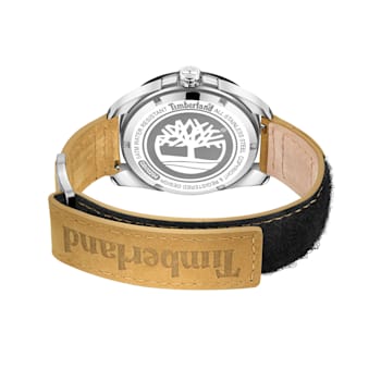 Timberland Carrigan Collection Men's Watch with Tan Leather Strap