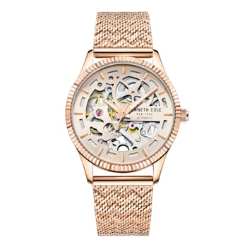 Kenneth cole women's skeleton watch new arrivals