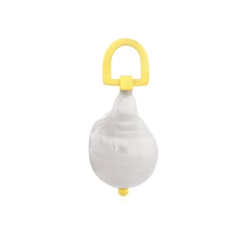 Baroque Pearl Charm (Gold Vermeil)