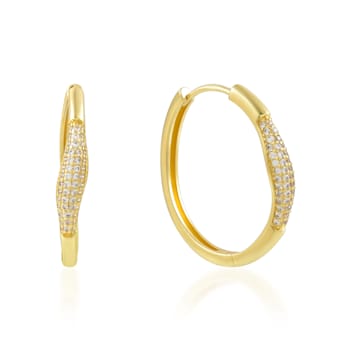 Soho Huggies (Gold Vermeil)