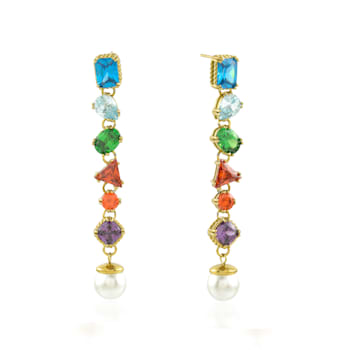 Vintage Inspired Danglers (Water Resistance Premium Plating)