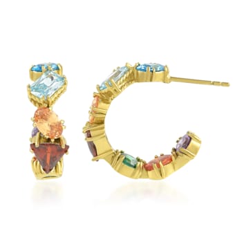 Vintage Inspired Hoops (Water Resistance Premium Plating)