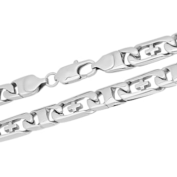 Stainless Steel 9MM Chain Necklace