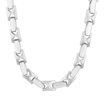Stainless Steel Mariner Link Chain Necklace