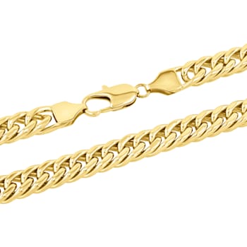 Stainless Steel Yellow Ion Plated 24 Inch Curb Chain